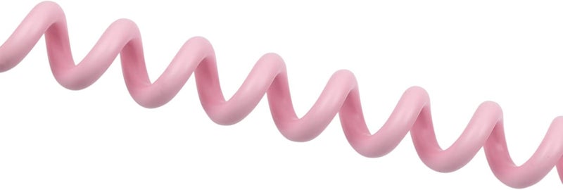 EPOMAKER Puff Aviator Coiled USB Cable, Type C Detachable Mechanical Gaming Keyboard Cable for Win/Mac/Gamers, Suitable for RT100/TH68 PRO/TH80 PRO/TH96/TH80 SE/CIDOO V65. etc(Puff Pink) - Image 5